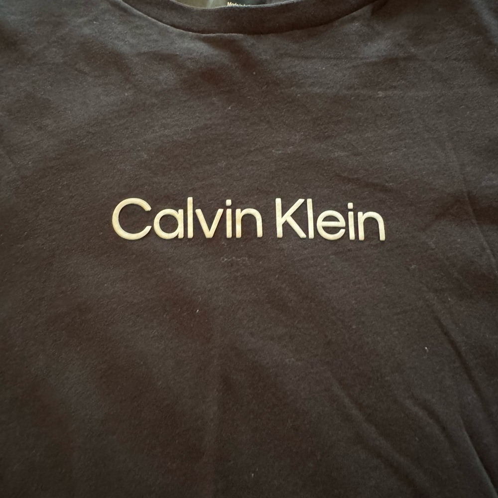 Calvin Klein Black Short Sleeve Tee